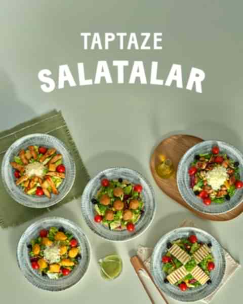 Taptaze salatalar